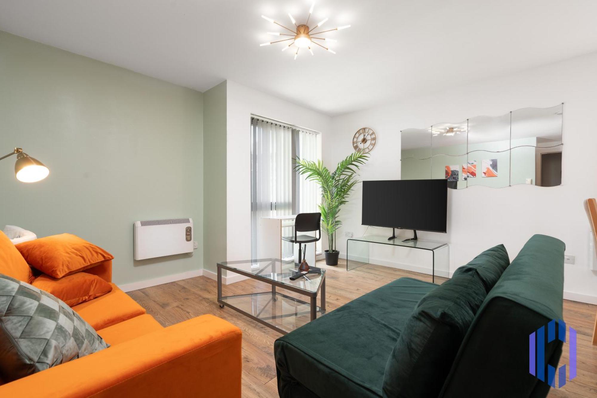 Free Parking - Immaculate 1Bd Flat - Salford Quays Apartment Manchester Luaran gambar
